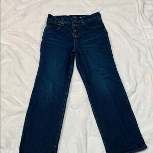 J. Crew Factory Dark Blue Flare Jeans